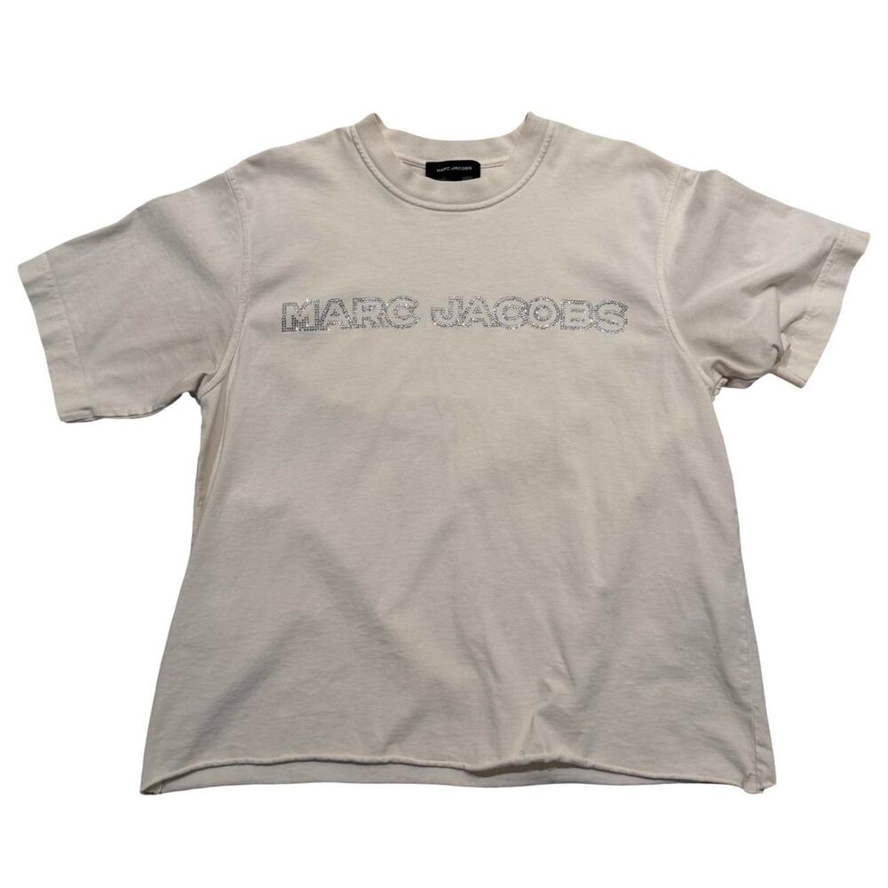 Marc jacobs xs rhinestone t shirt